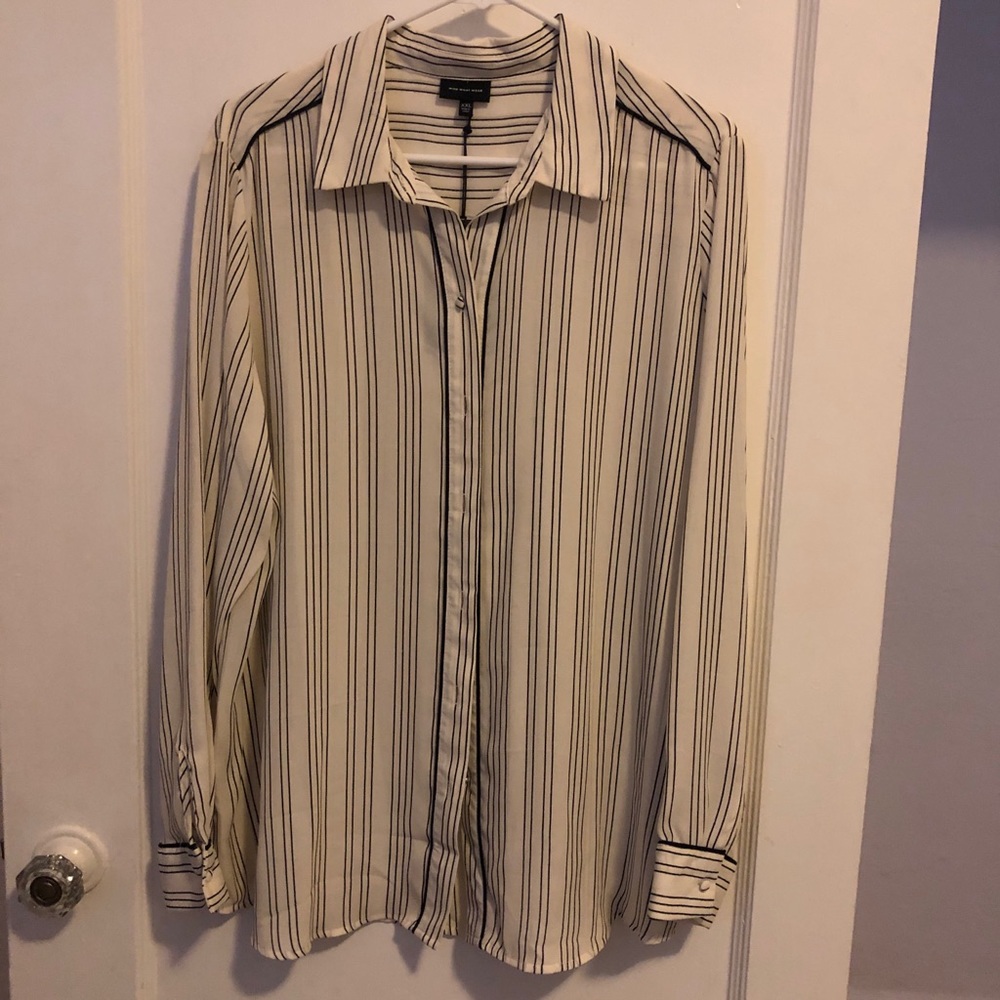 NWT Striped Blouse